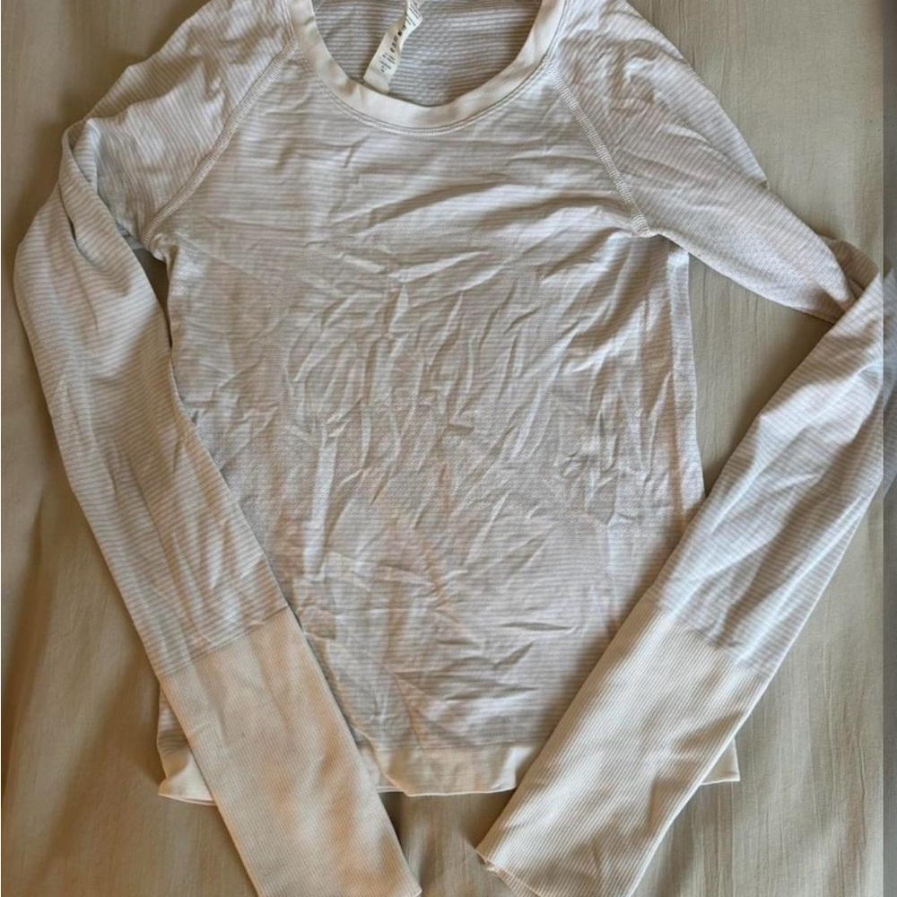 Lululemon Athletica White Long Sleeve